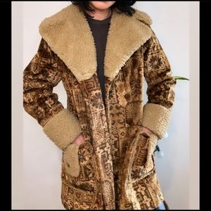 Vintage Tapestry Penny Lane Coat